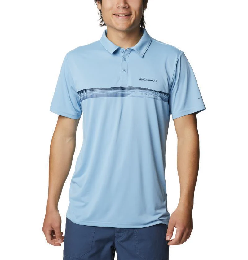 Columbia Hike Novelty Polo - Tall - Mens