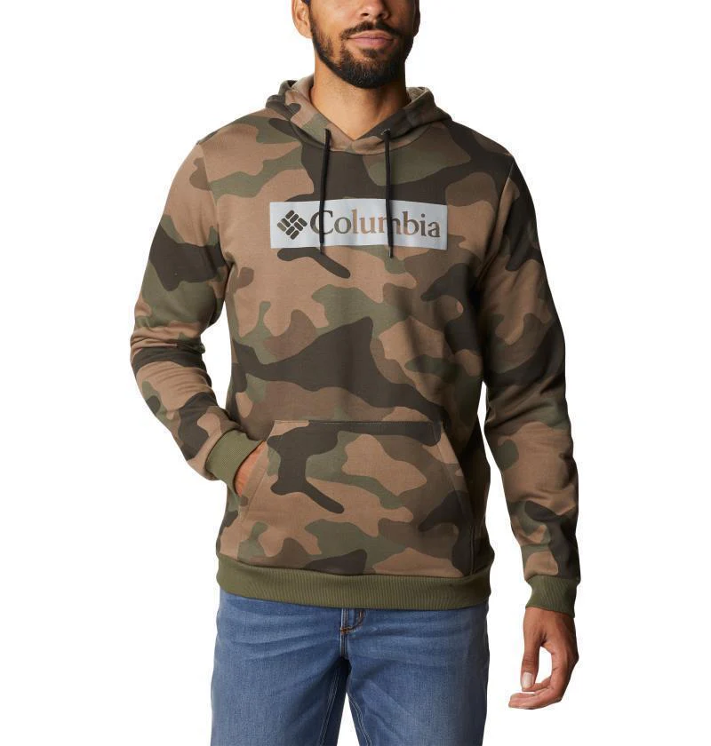 Columbia Logo Printed Hoodie - Mens - Image 11