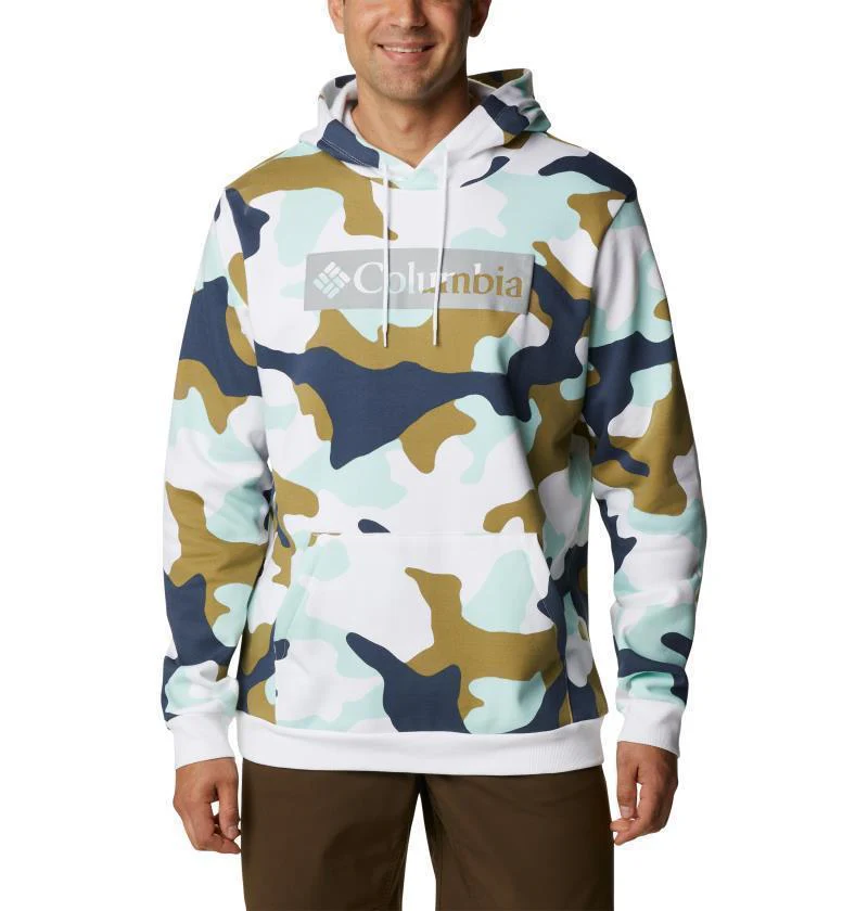 Columbia Logo Printed Hoodie - Mens - Image 16