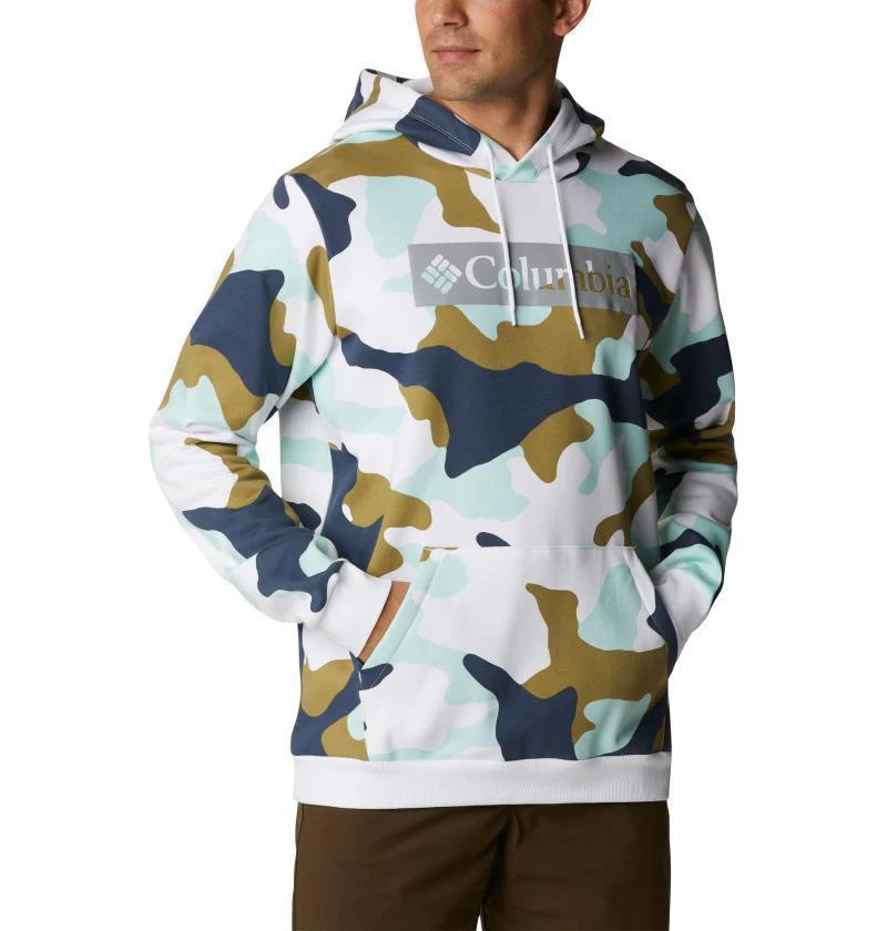 Columbia Logo Printed Hoodie - Mens - Image 17