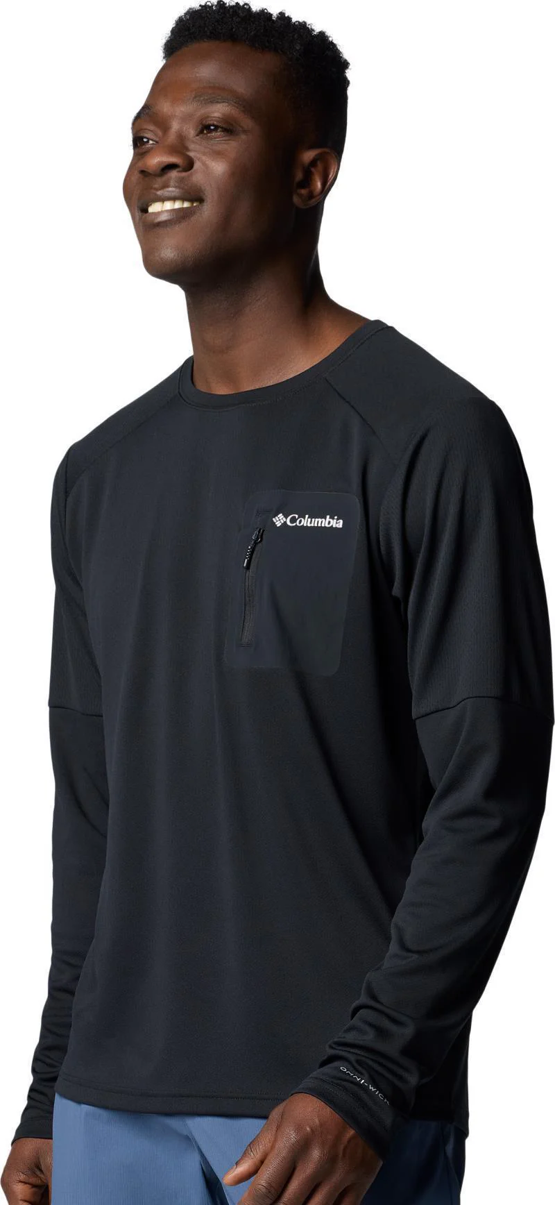 Columbia Tech Knit LS Crew - Mens - Image 2
