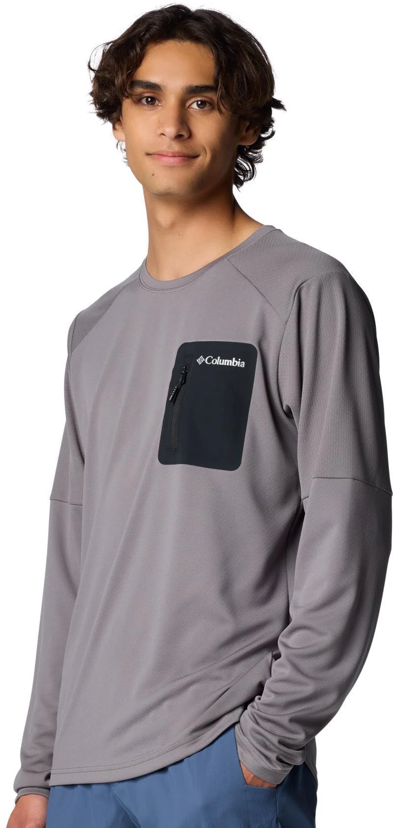 Columbia Tech Knit LS Crew - Mens - Image 5