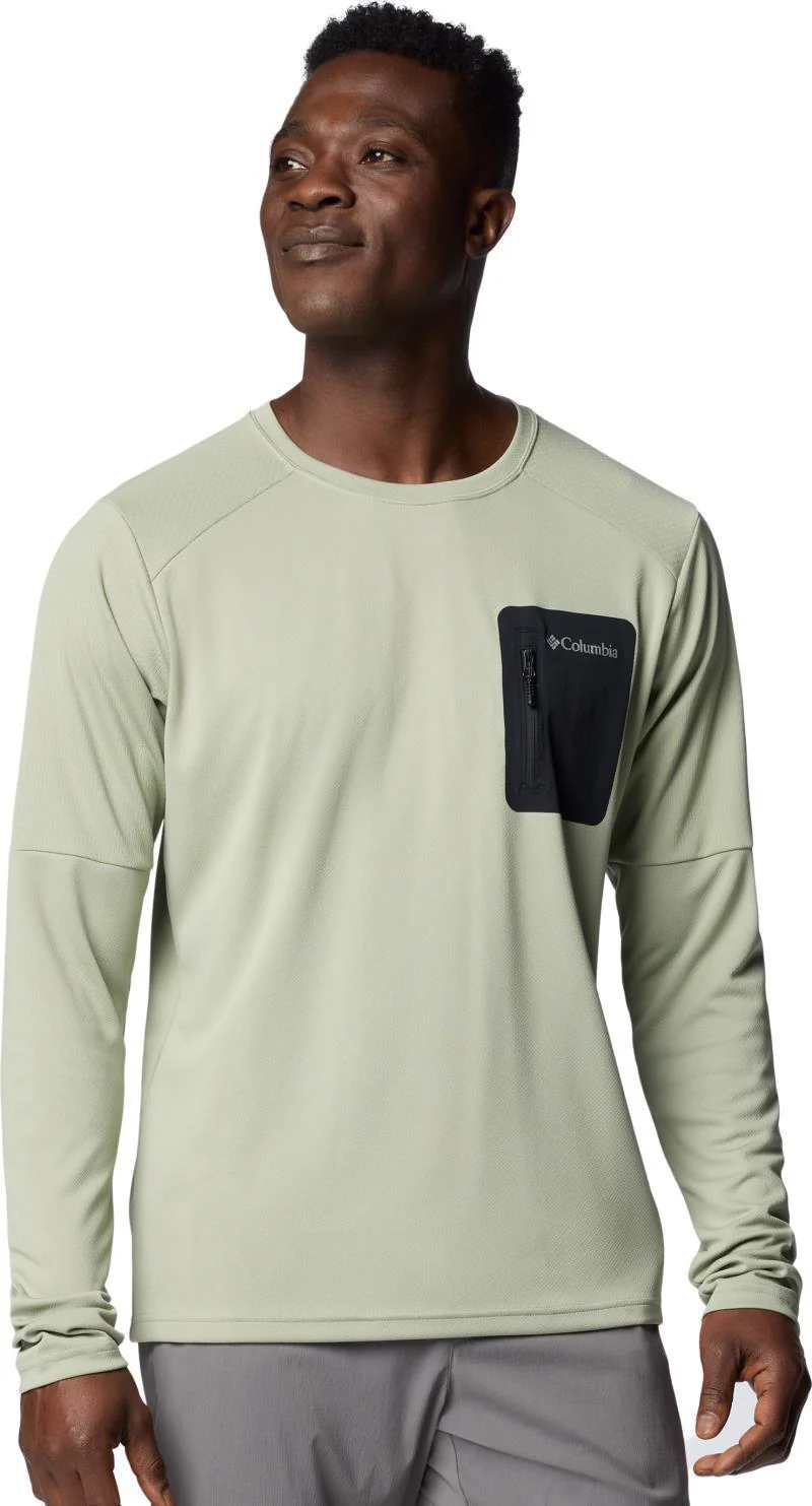Columbia Tech Knit LS Crew - Mens - Image 7