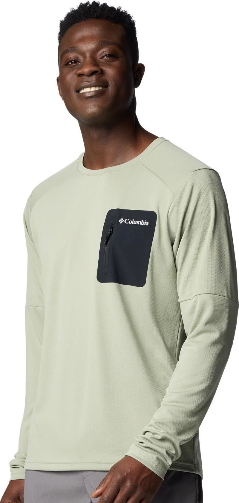Columbia Tech Knit LS Crew - Mens - Image 8
