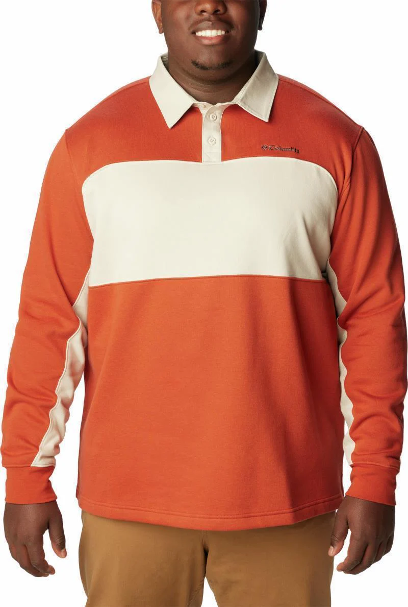 Columbia Trek LS Rugby Shirt, Extended - Mens