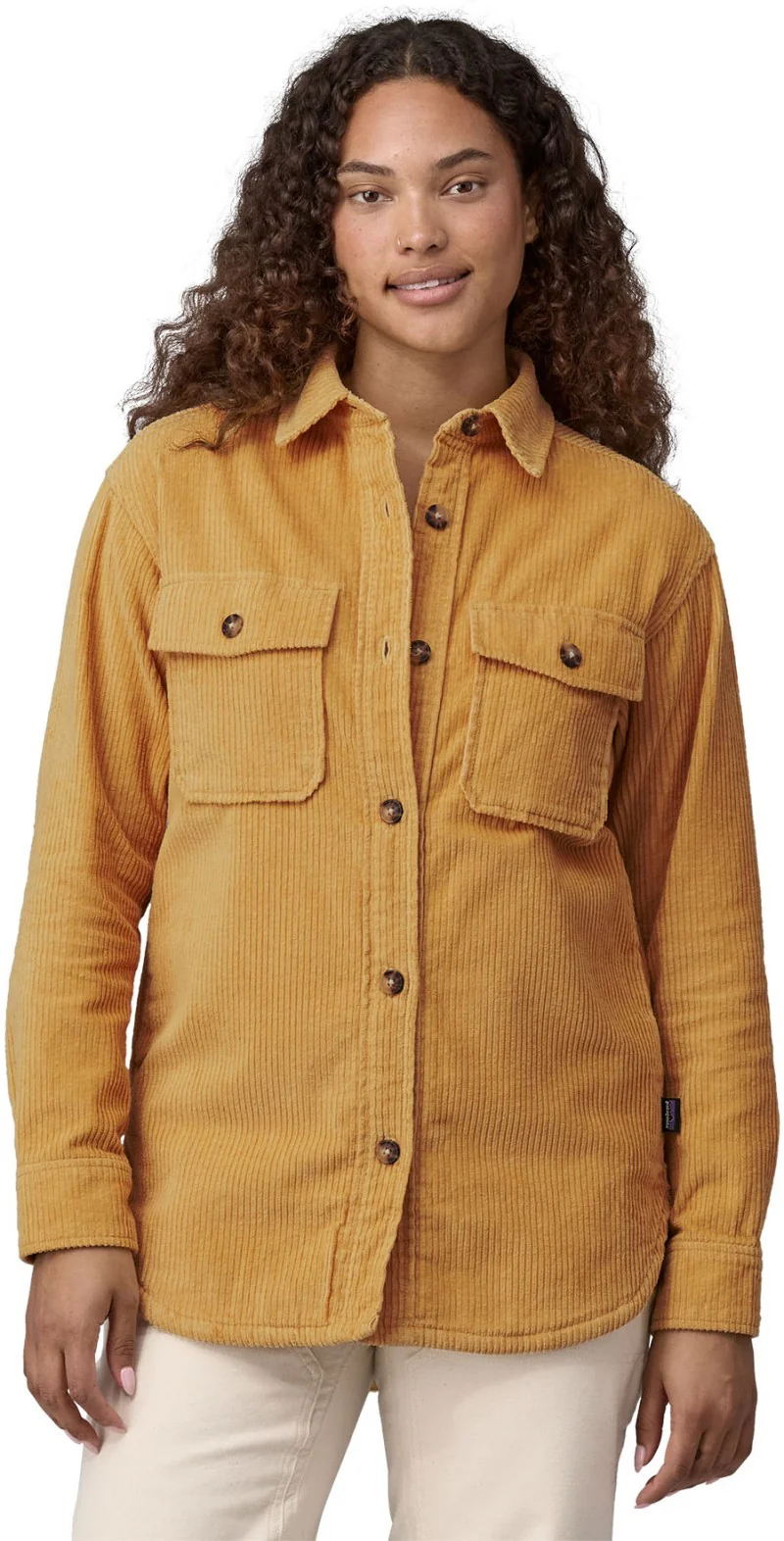 Corduroy Overshirt Jacket - Womens - Image 2