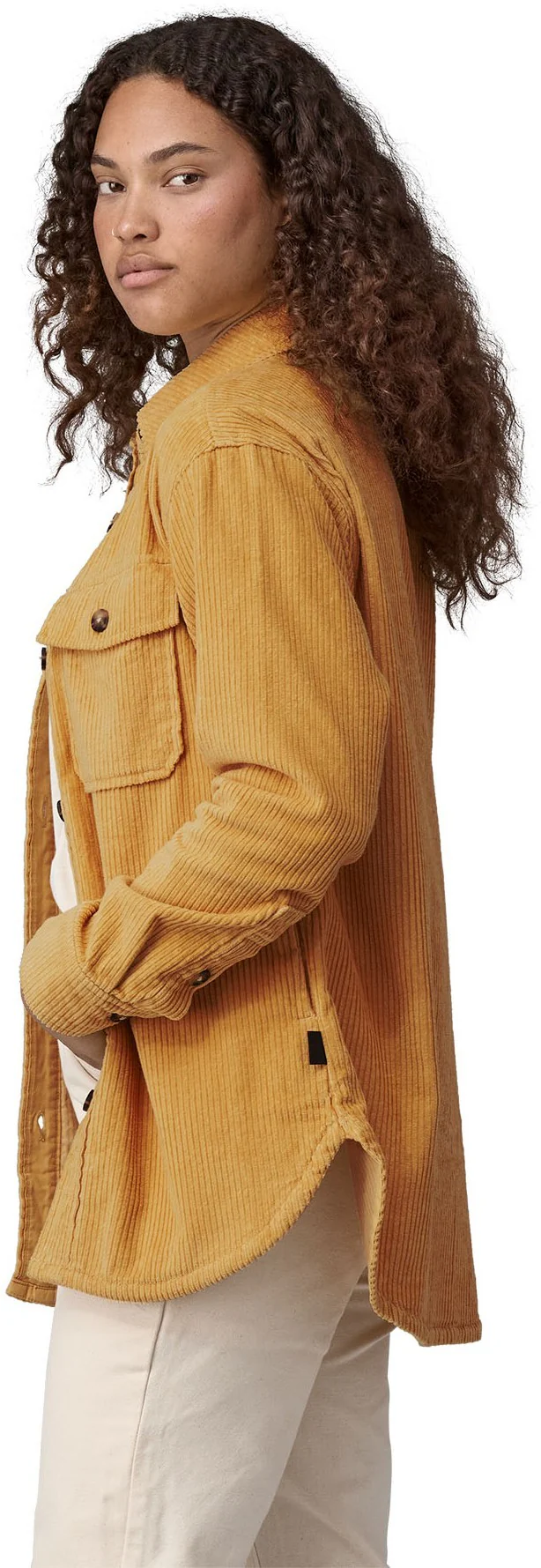 Corduroy Overshirt Jacket - Womens - Image 3