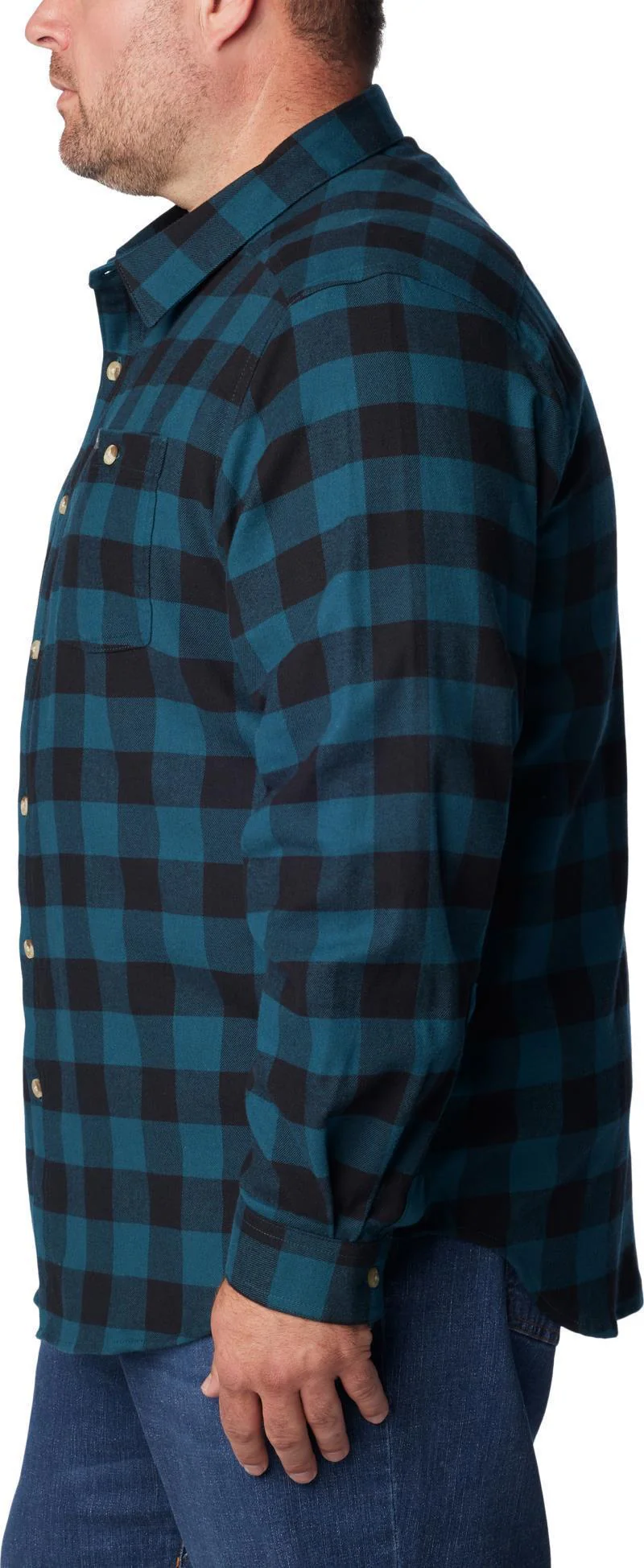 Cornell Woods Flannel LS Shirt, Extended - Mens - Image 34