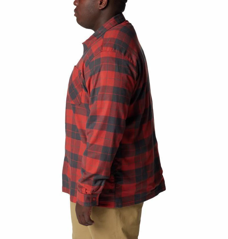 Cornell Woods Fleece Lined Shirt Jacket - Big - Mens - Image 10