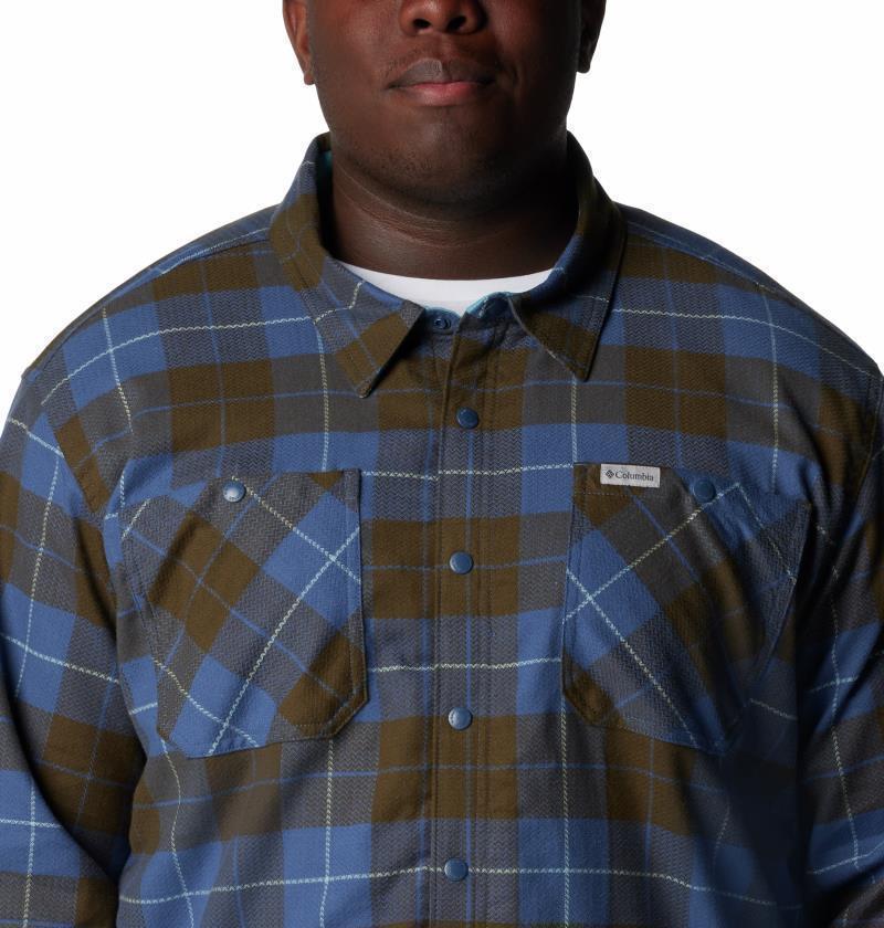 Cornell Woods Fleece Lined Shirt Jacket - Big - Mens - Image 14