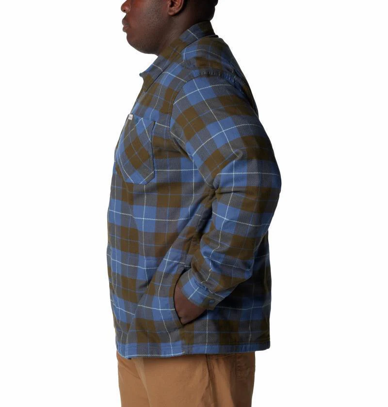Cornell Woods Fleece Lined Shirt Jacket - Big - Mens - Image 15