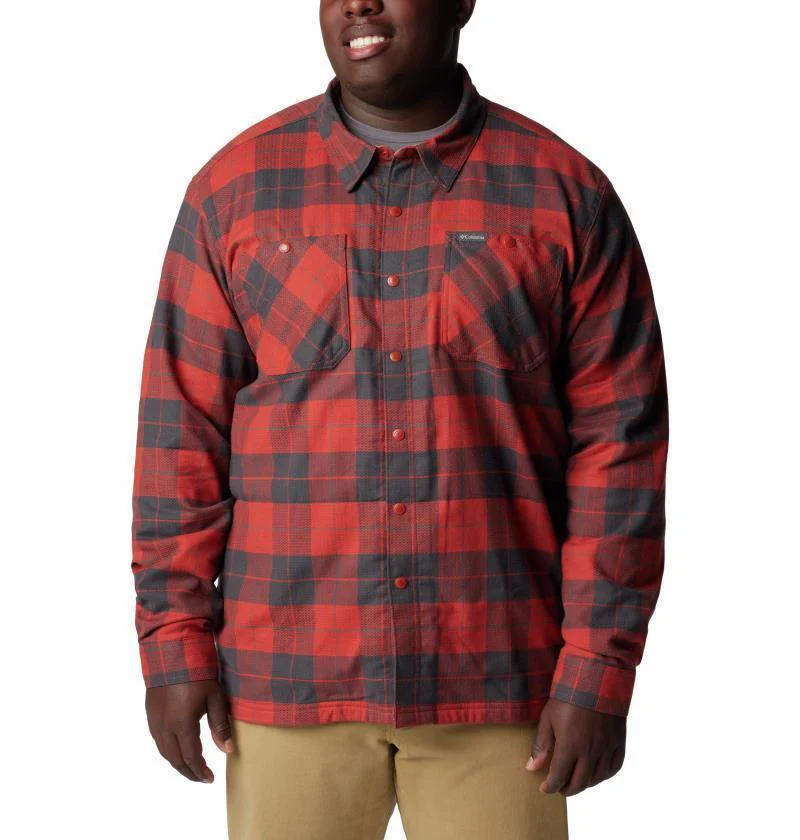 Cornell Woods Fleece Lined Shirt Jacket - Big - Mens - Image 3