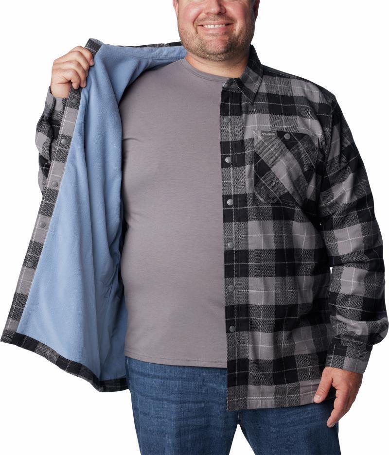 Cornell Woods Fleece Lined Shirt Jacket - Big - Mens - Image 4