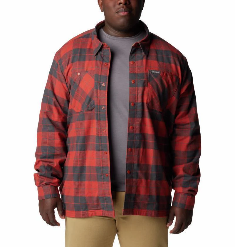 Cornell Woods Fleece Lined Shirt Jacket - Big - Mens - Image 8