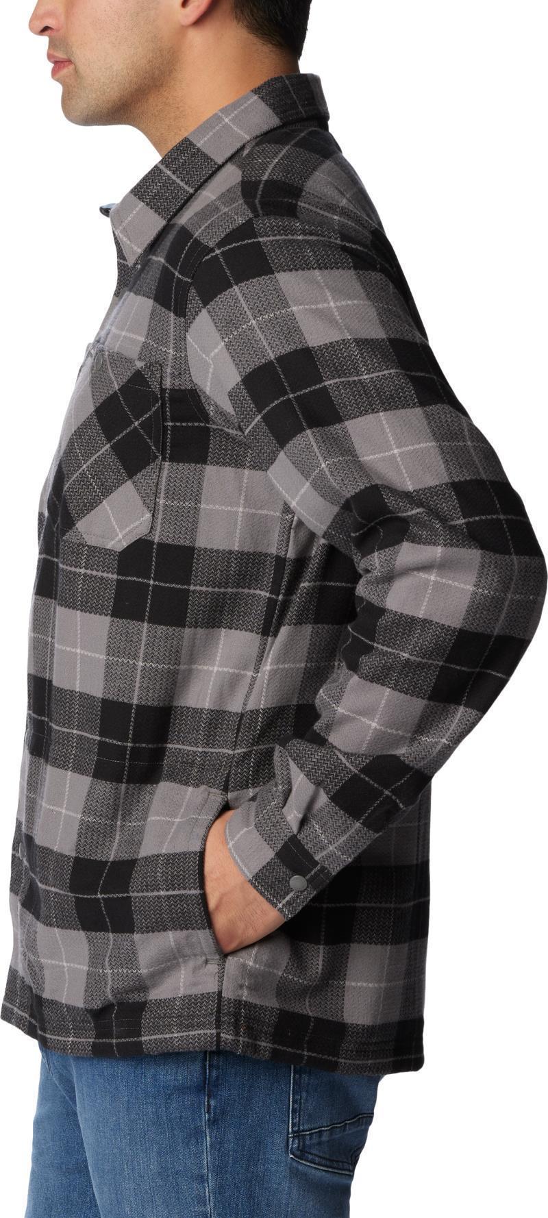 Cornell Woods Fleece Lined Shirt Jacket - Tall - Mens - Image 7