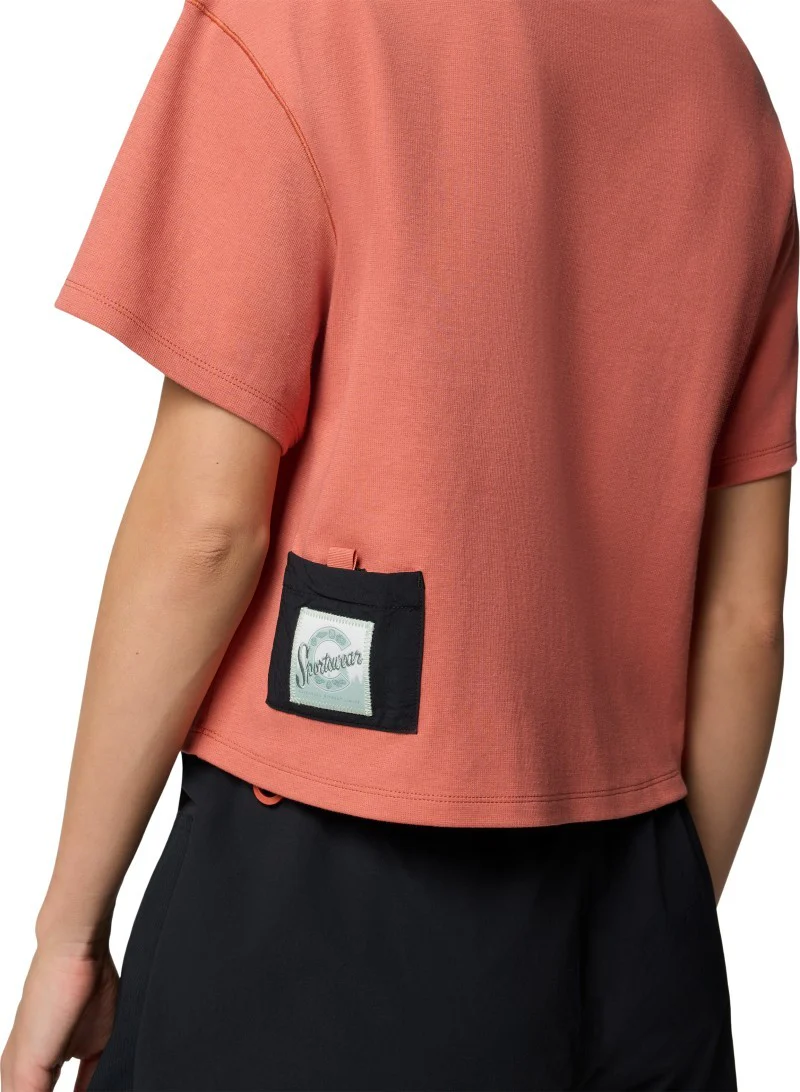 Cove Beach Cropped Pocket Tee - Womens - Image 11