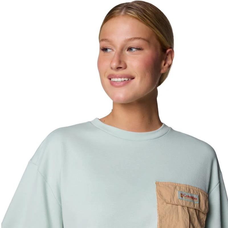 Cove Beach Cropped Pocket Tee - Womens - Image 4