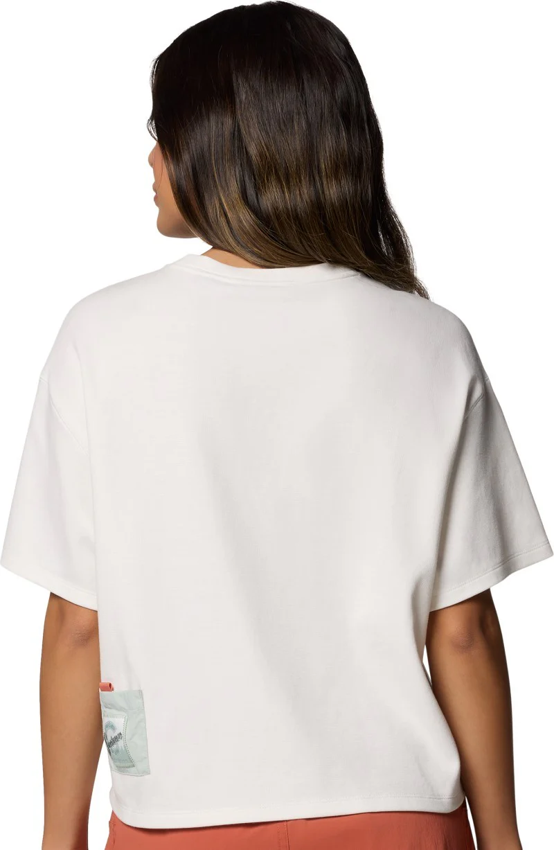 Cove Beach Cropped Pocket Tee - Womens - Image 7