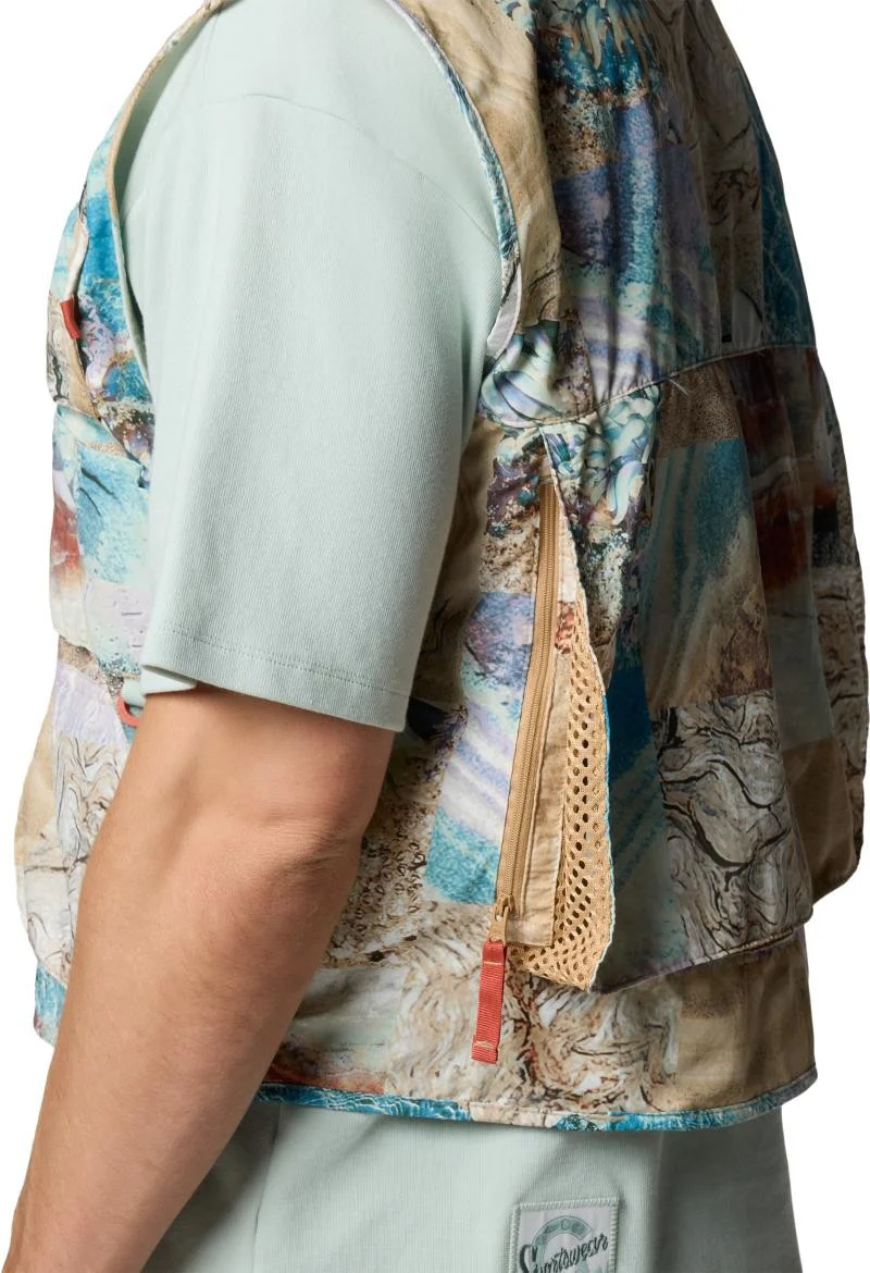 Cove Beach Printed Vest - Mens - Image 4
