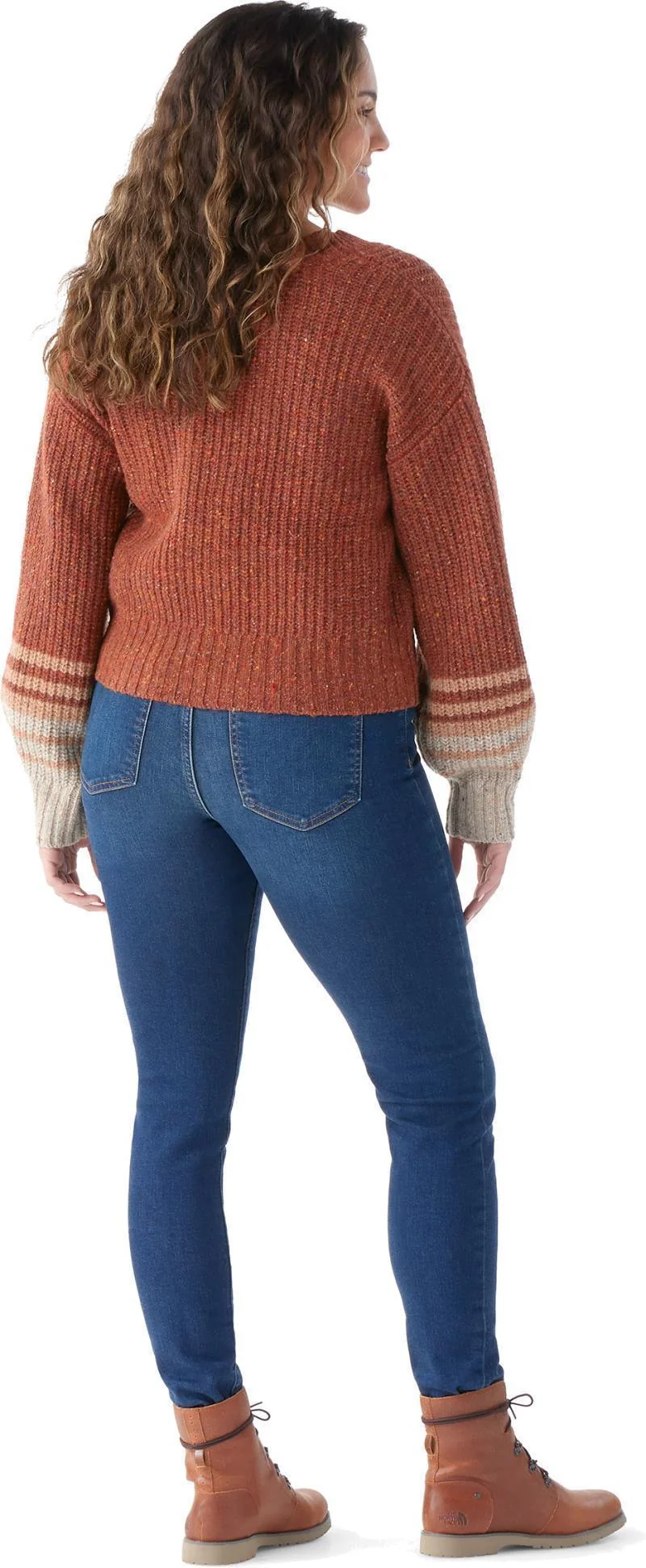 Cozy Lodge Cropped Cardigan Sweater - Womens - Image 9