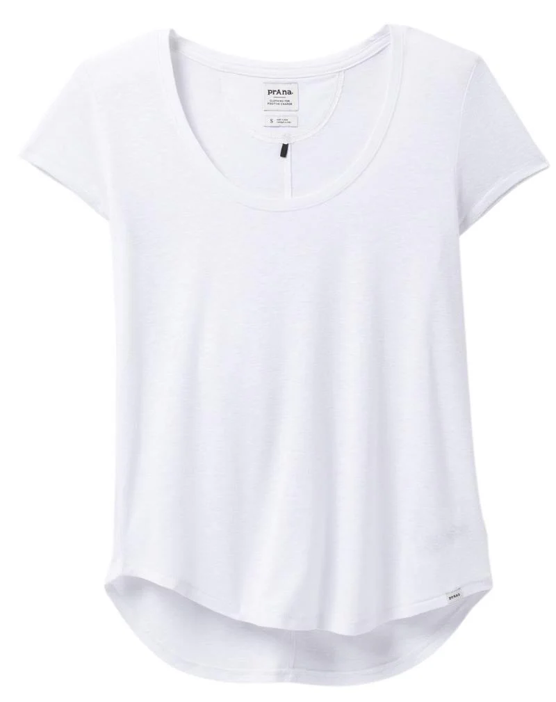 Cozy Up Scoop Neck Tee - Womens