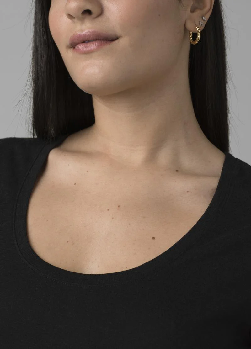 Cozy Up Scoop Neck Tee - Womens - Image 23