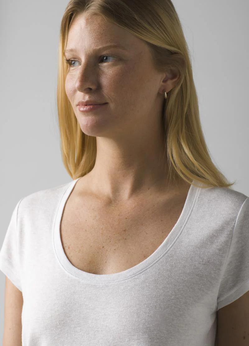 Cozy Up Scoop Neck Tee - Womens - Image 5
