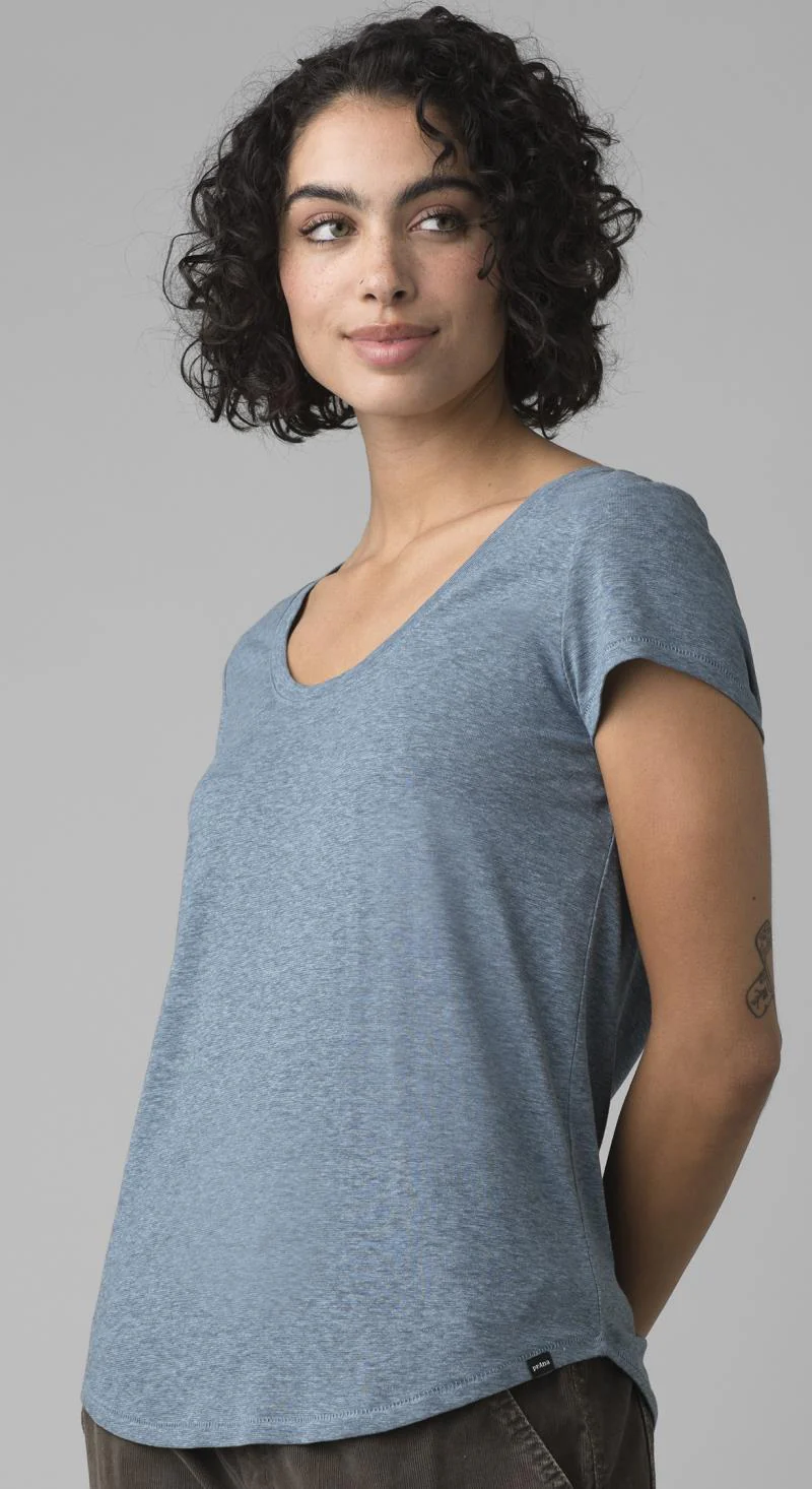 Cozy Up Scoop Neck Tee - Womens - Image 7