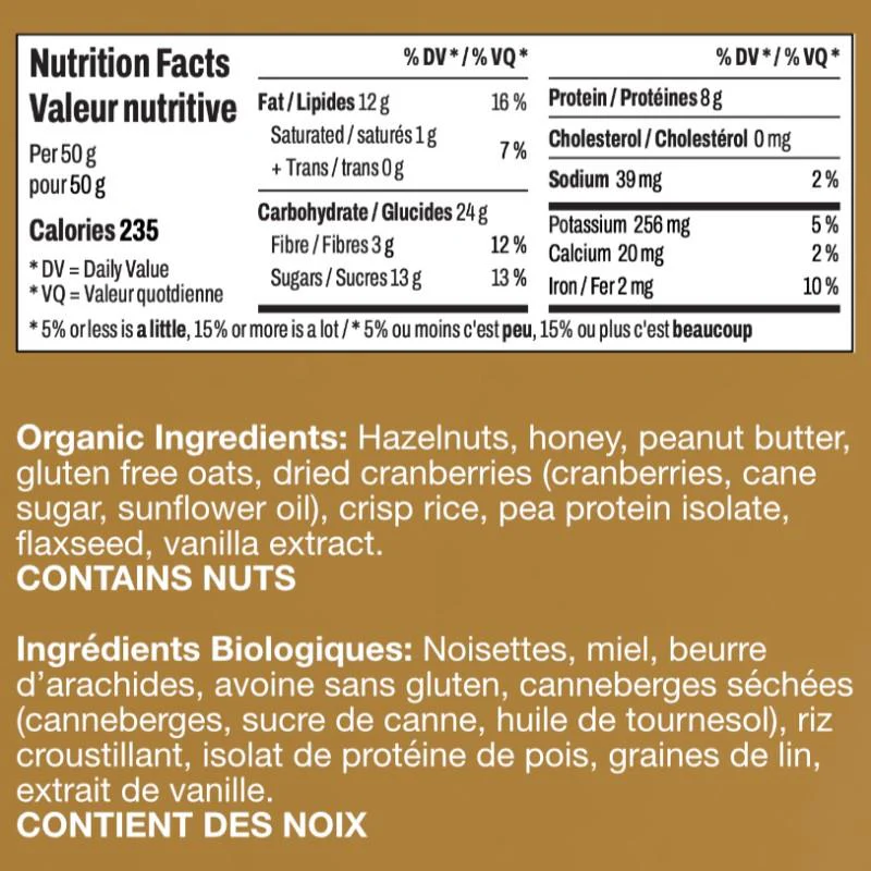 Cranberry Hazelnut - 150g - Image 2
