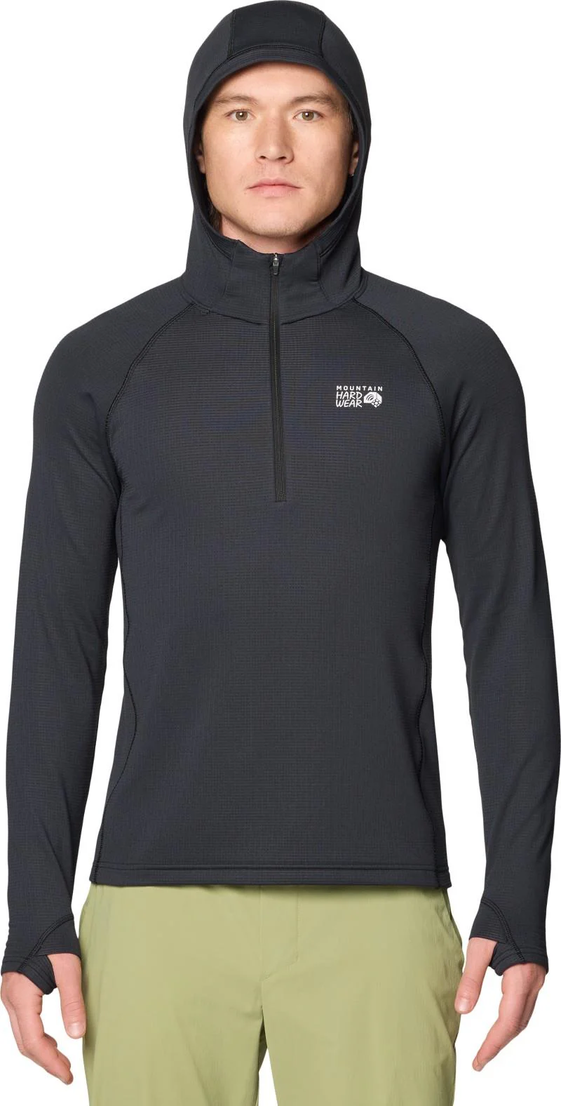 Crater Lake Heavyweight Half Zip Hoody - Mens - Image 2