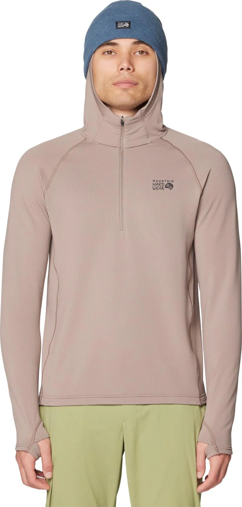 Crater Lake Heavyweight Half Zip Hoody - Mens - Image 6