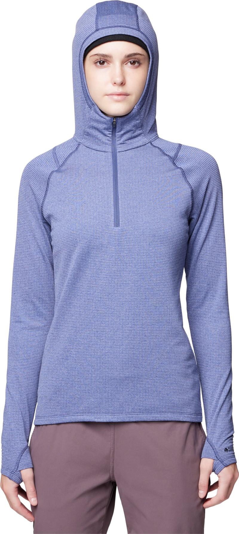 Crater Lake Heavyweight Half Zip Hoody - Womens - Image 14