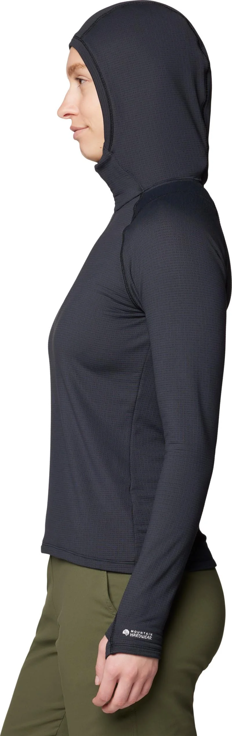 Crater Lake Heavyweight Half Zip Hoody - Womens - Image 2