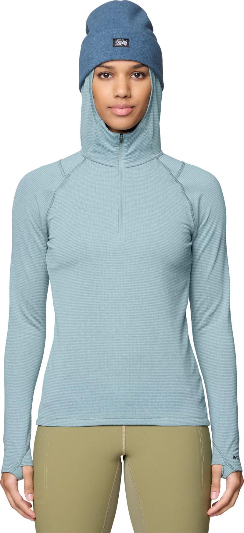 Crater Lake Heavyweight Half Zip Hoody - Womens - Image 7