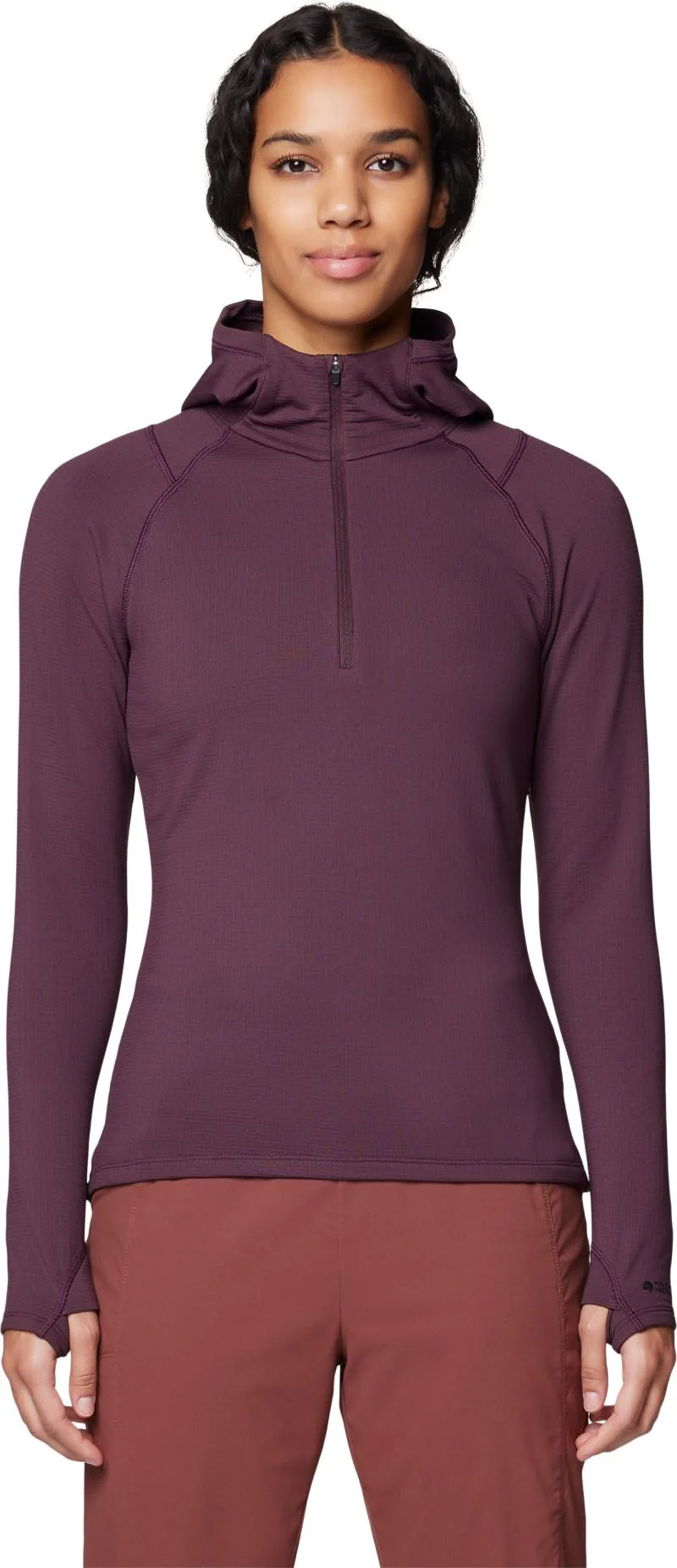 Crater Lake Heavyweight Half Zip Hoody - Womens - Image 9