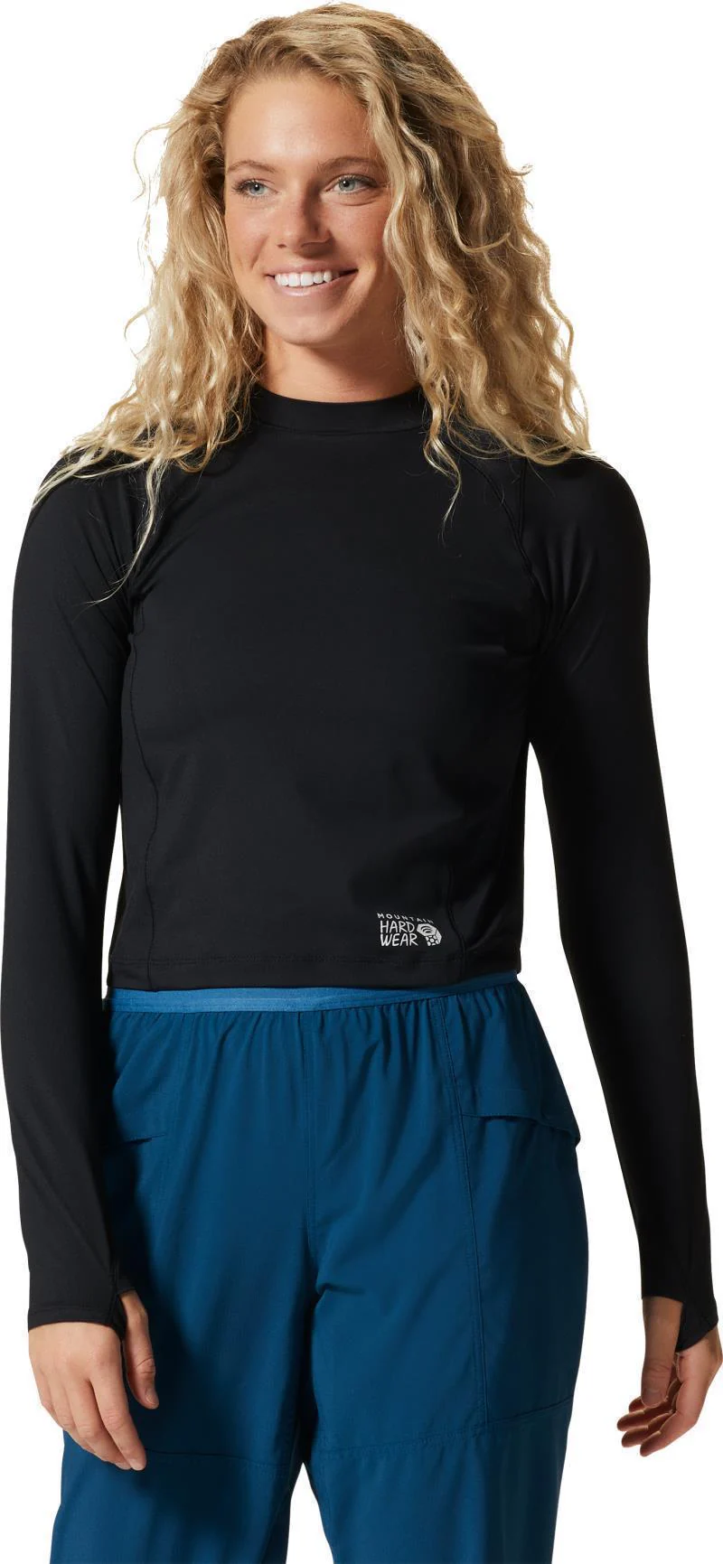 Crater Lake LS Crop - Womens - Image 11