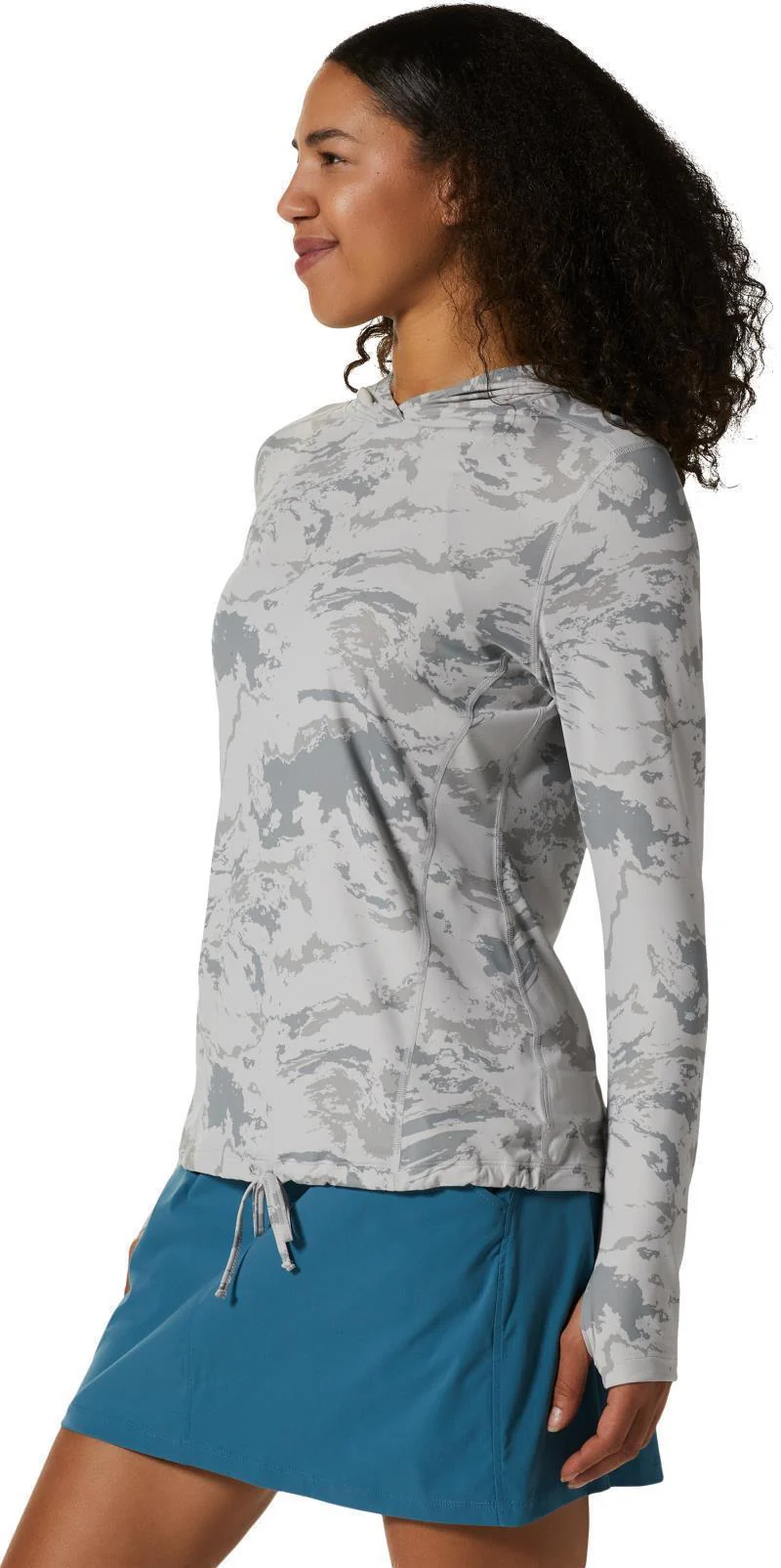 Crater Lake LS Hoody, Extended - Womens - Image 10