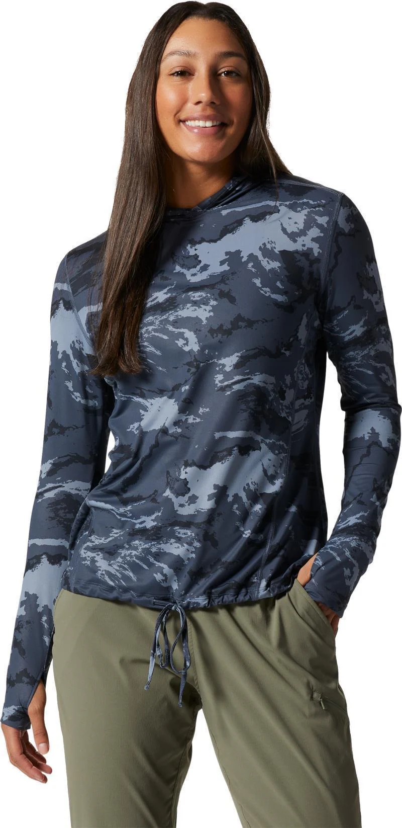Crater Lake LS Hoody, Extended - Womens - Image 24