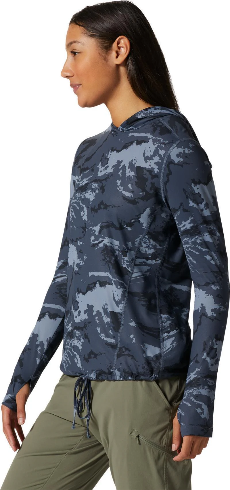 Crater Lake LS Hoody, Extended - Womens - Image 25