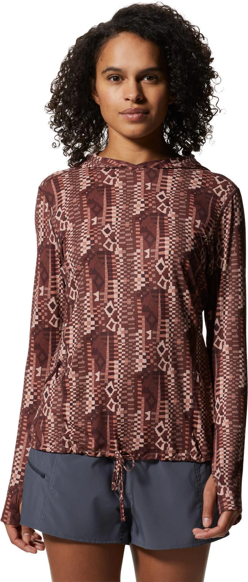Crater Lake LS Hoody, Extended - Womens - Image 46
