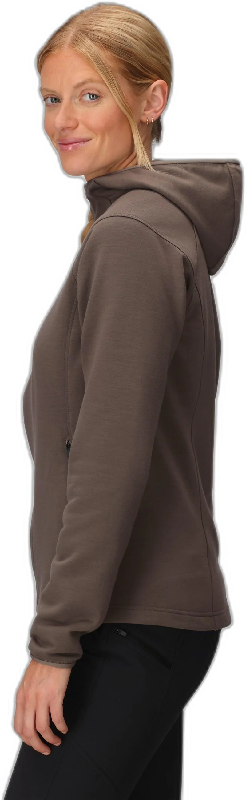 Crescent Fleece Full Zip Hoodie - Womens - Image 12