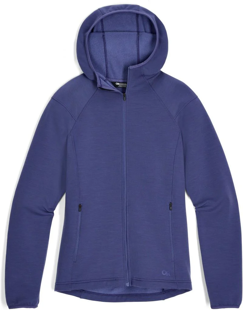 Crescent Fleece Full Zip Hoodie - Womens - Image 5