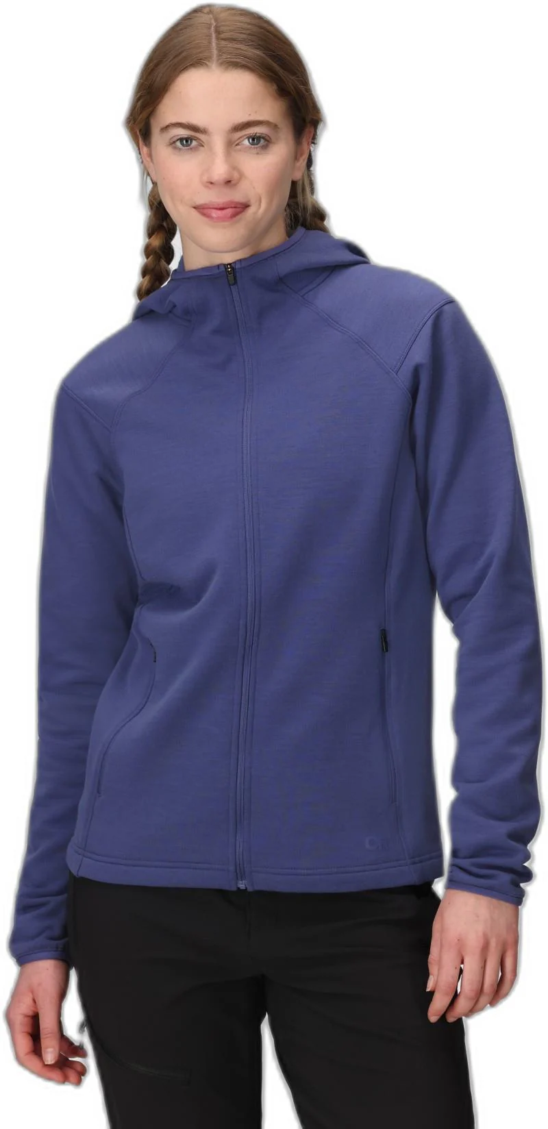 Crescent Fleece Full Zip Hoodie - Womens - Image 6