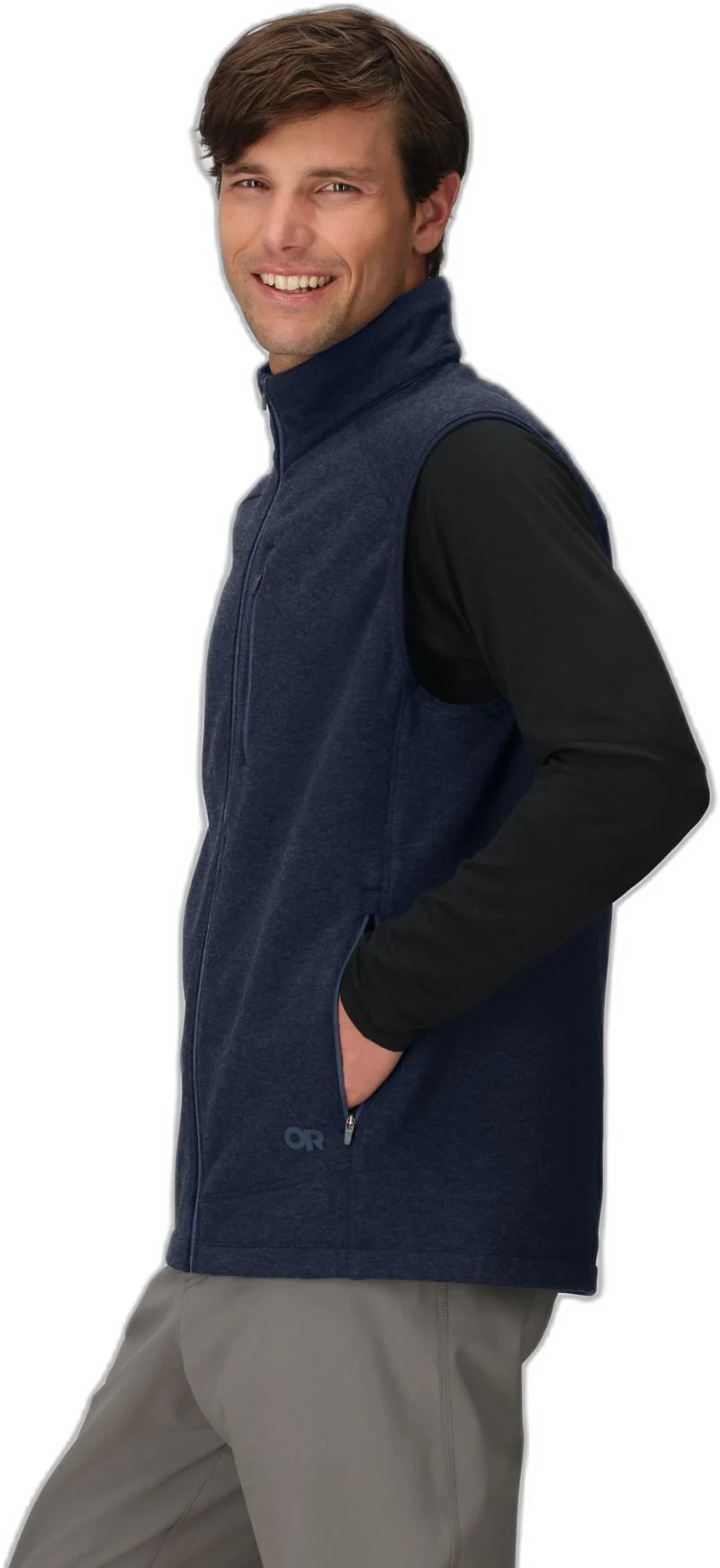 Crescent Fleece Vest - Mens - Image 4