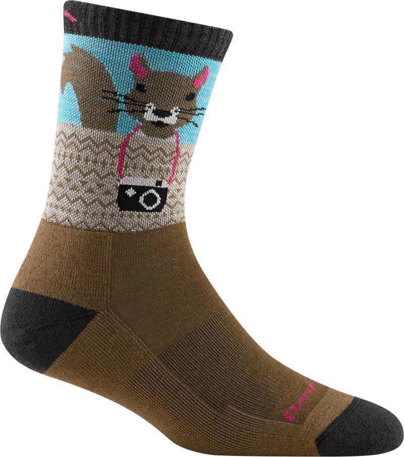 Critter Club Micro Crew Lightweight w/ Cushion Socks - Womens