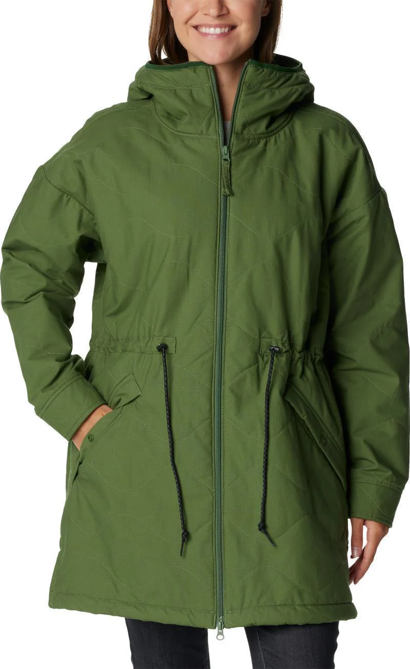 Crystal Crest Quilted Jacket, Extended - Womens - Image 7
