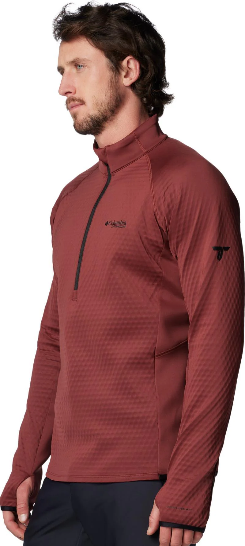 Crystal Leaf Omni-Heat Helix Half-Zip - Mens - Image 10