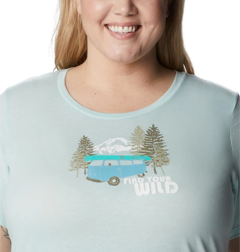 Daisy Days SS Graphic Tee, Extended - Womens - Image 10