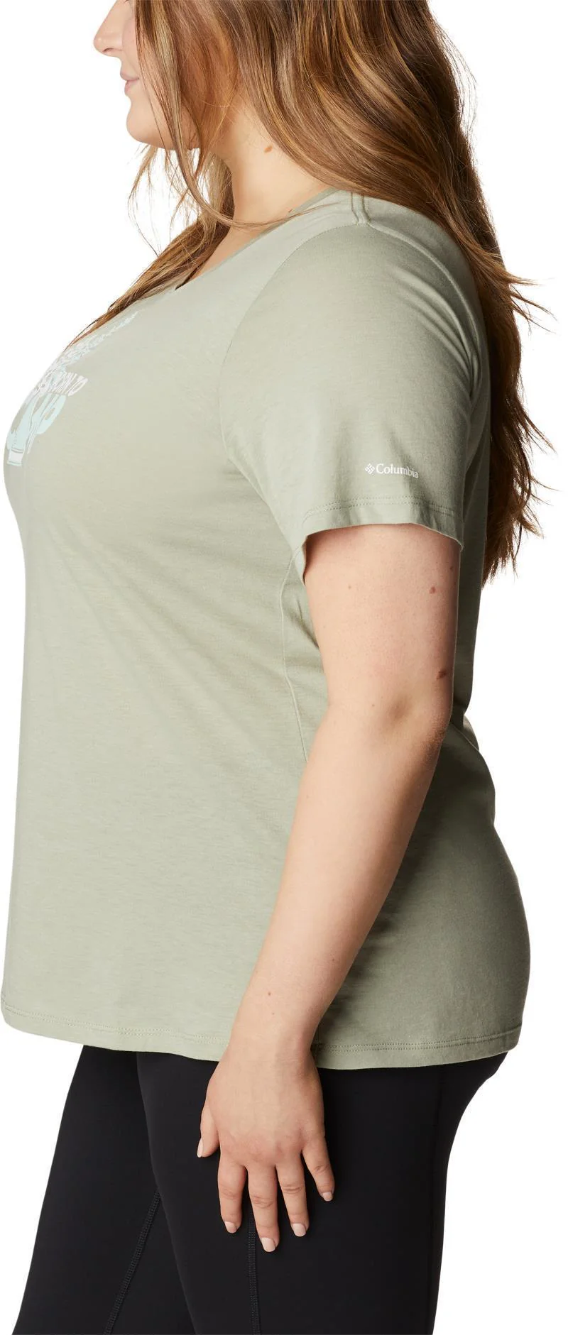 Daisy Days SS Graphic Tee, Extended - Womens - Image 4