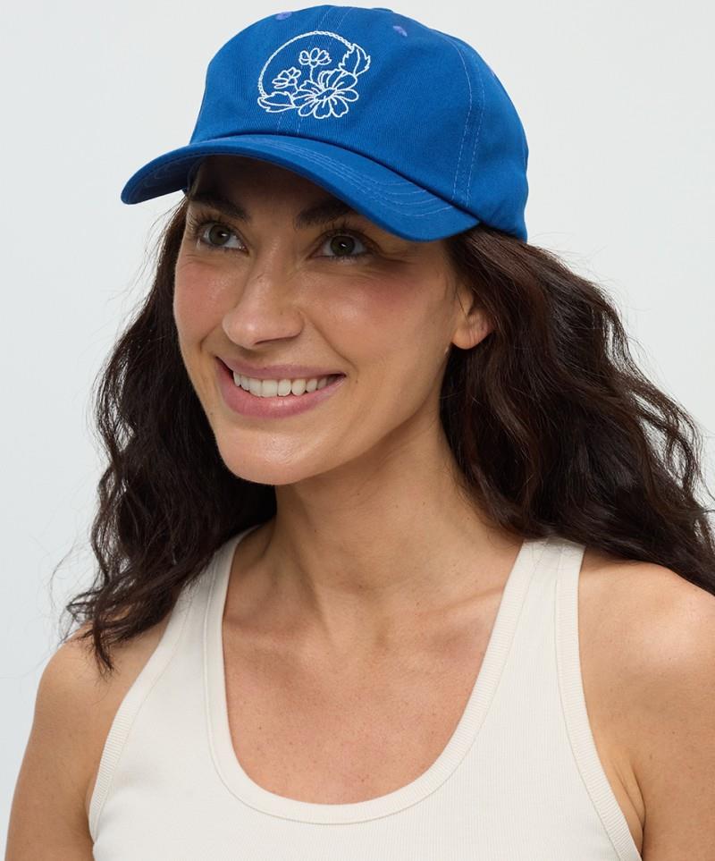 Daisy Embroidery Peak Hat - Image 4